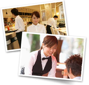 店舗のスタッフ