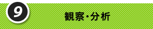 9.観察・分析